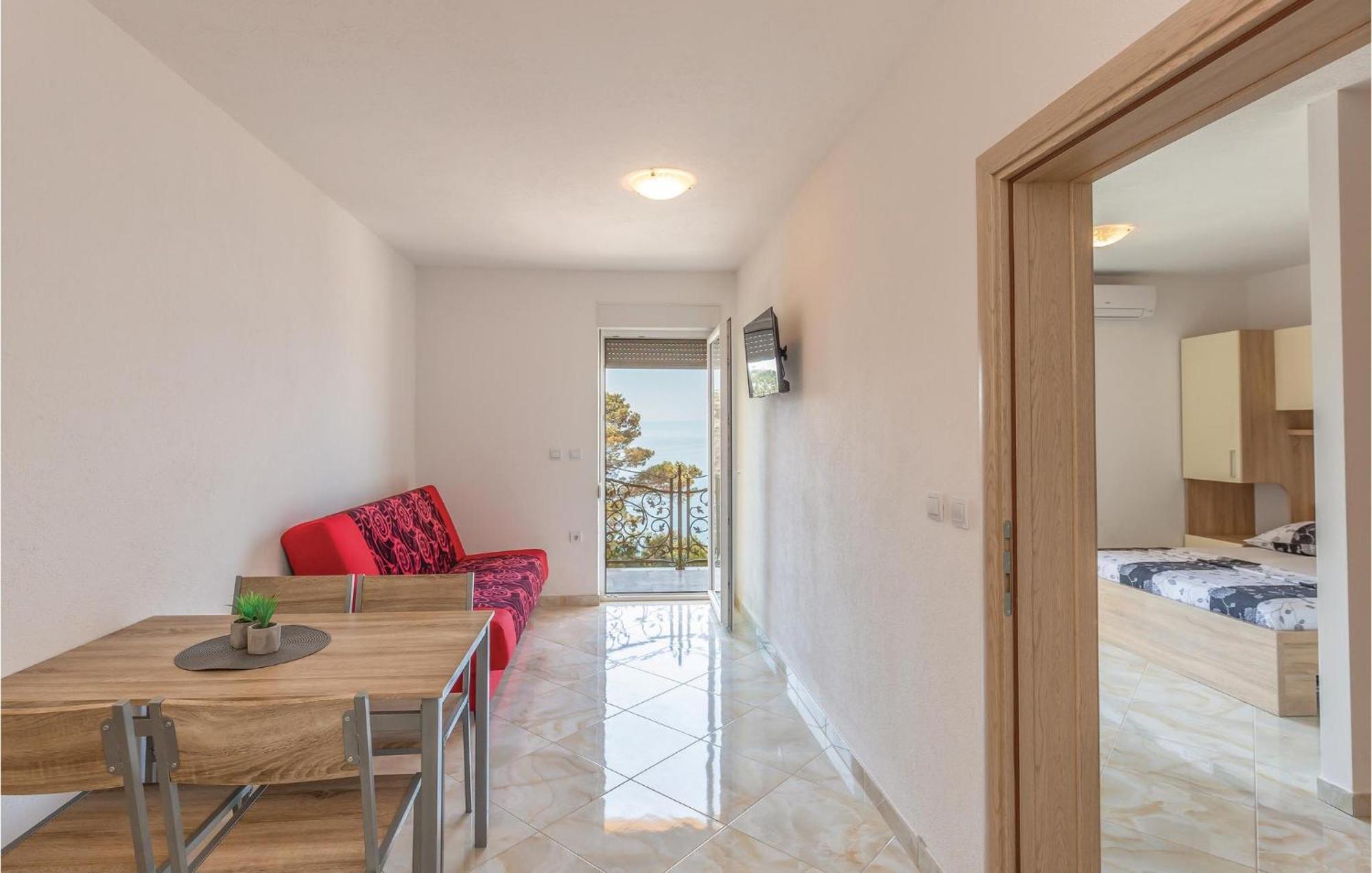 Nice Apartment In Krvavica With House Sea View Exterior photo